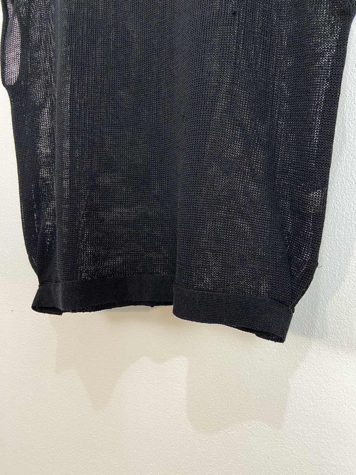 Thierry Mugler Thierry Mugler Knit Mesh Lace Sleeveless Blouse Size M / US 6-8 / IT 42-44 - 6 Thumbnail