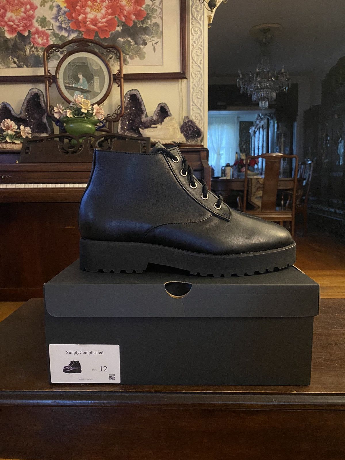 Japanese Brand Simply Complicated Big Stepper Boots | Grailed