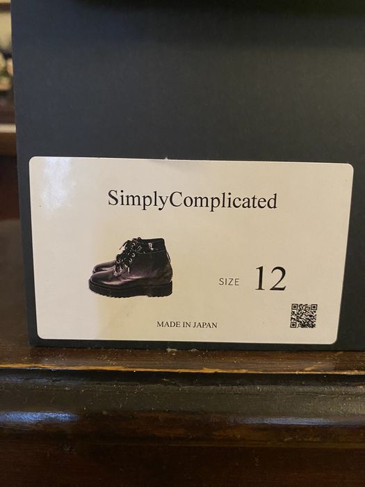 Japanese Brand Simply Complicated Big Stepper Boots | Grailed