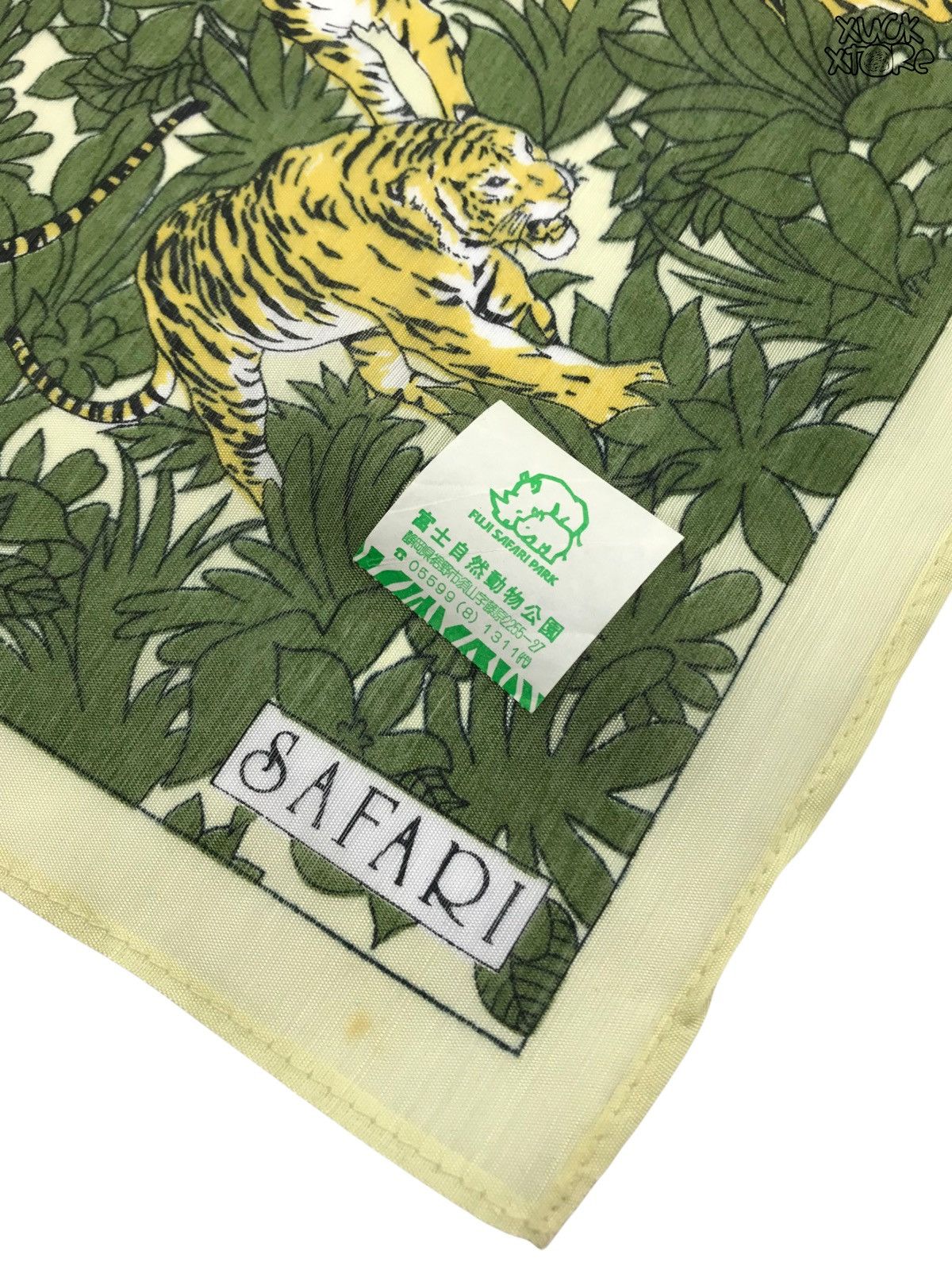 Japanese Brand Fuji Safari Park Handkerchief / Bandana / Neckerchief Size ONE SIZE - 3 Thumbnail