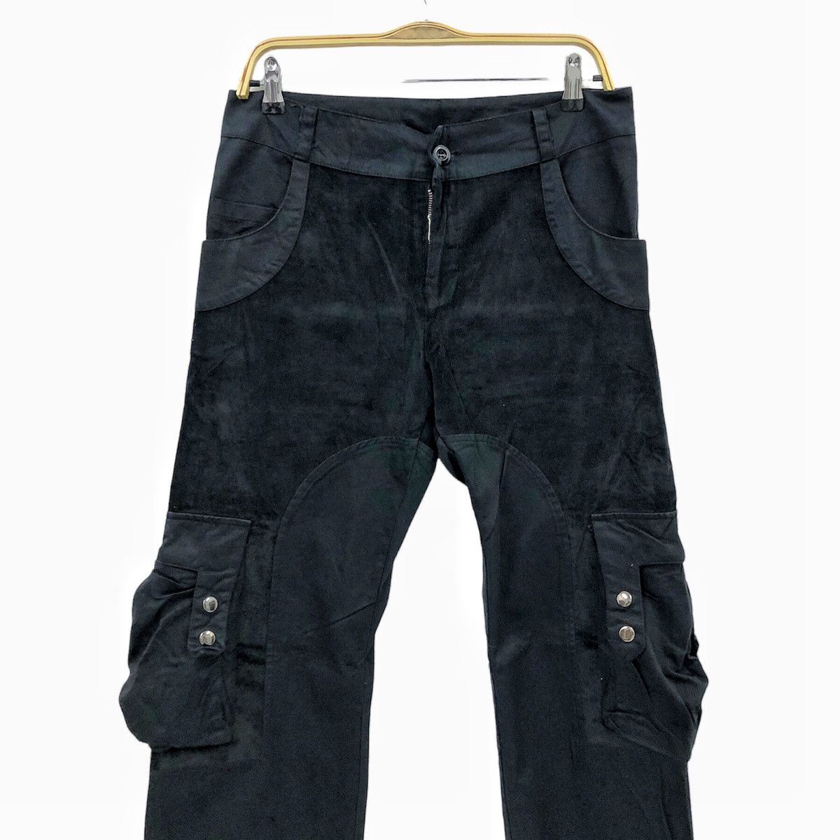 If Six Was Nine 🔥Avant-garde🔥 La Cable Ronde cargo bondage pant Size US 33 - 9 Thumbnail