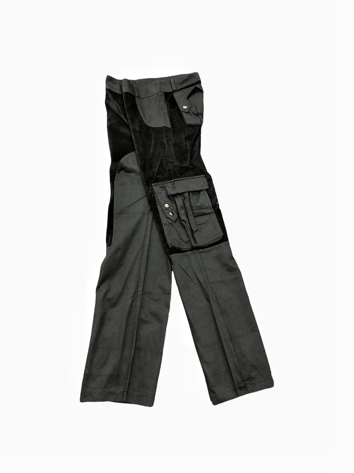 If Six Was Nine 🔥Avant-garde🔥 La Cable Ronde cargo bondage pant Size US 33 - 17 Thumbnail