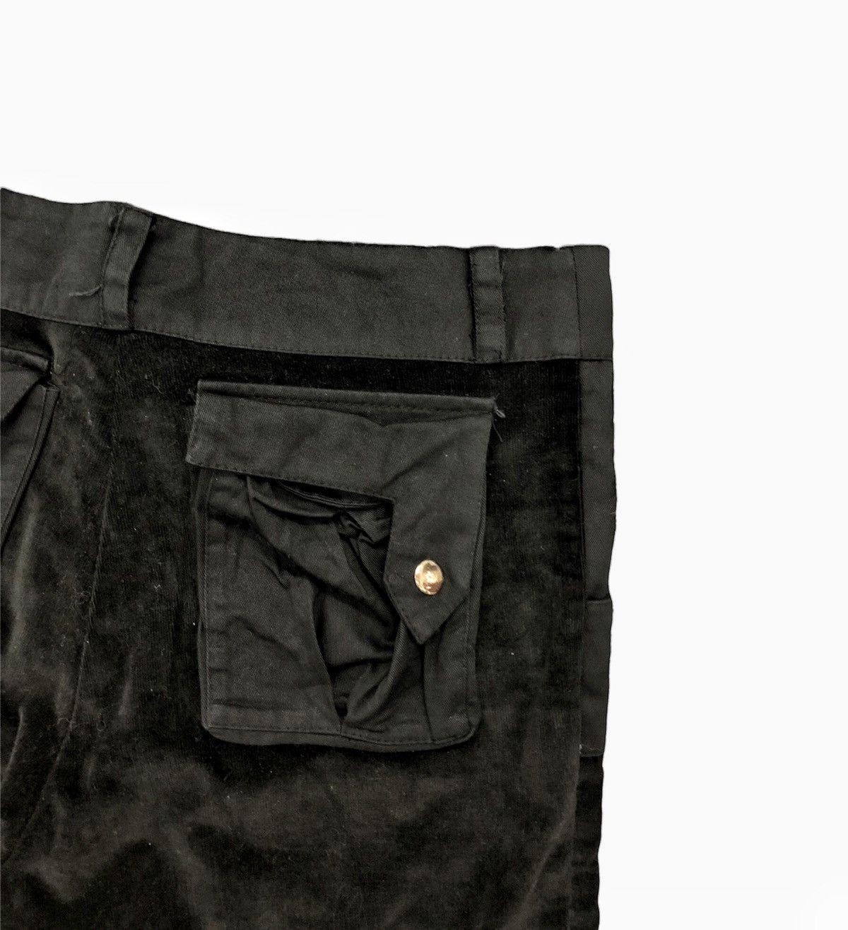 If Six Was Nine 🔥Avant-garde🔥 La Cable Ronde cargo bondage pant Size US 33 - 7 Thumbnail