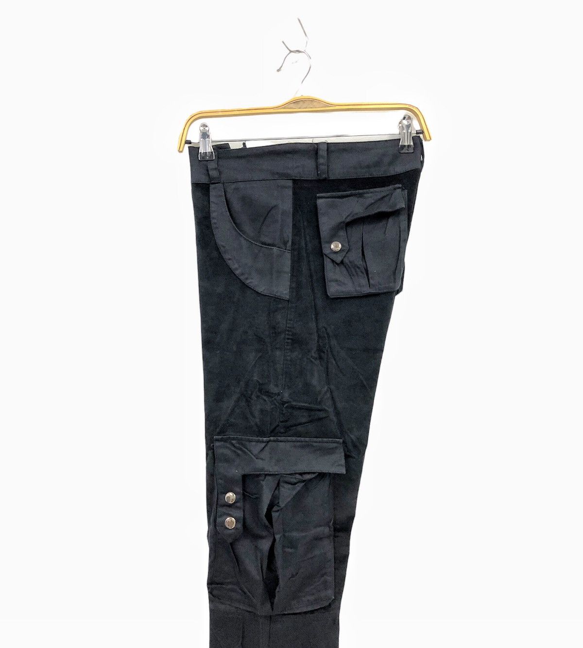 If Six Was Nine 🔥Avant-garde🔥 La Cable Ronde cargo bondage pant Size US 33 - 14 Thumbnail