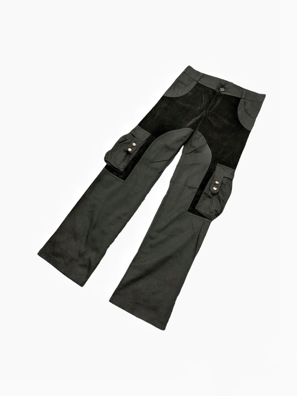 If Six Was Nine 🔥Avant-garde🔥 La Cable Ronde cargo bondage pant Size US 33 - 2 Thumbnail