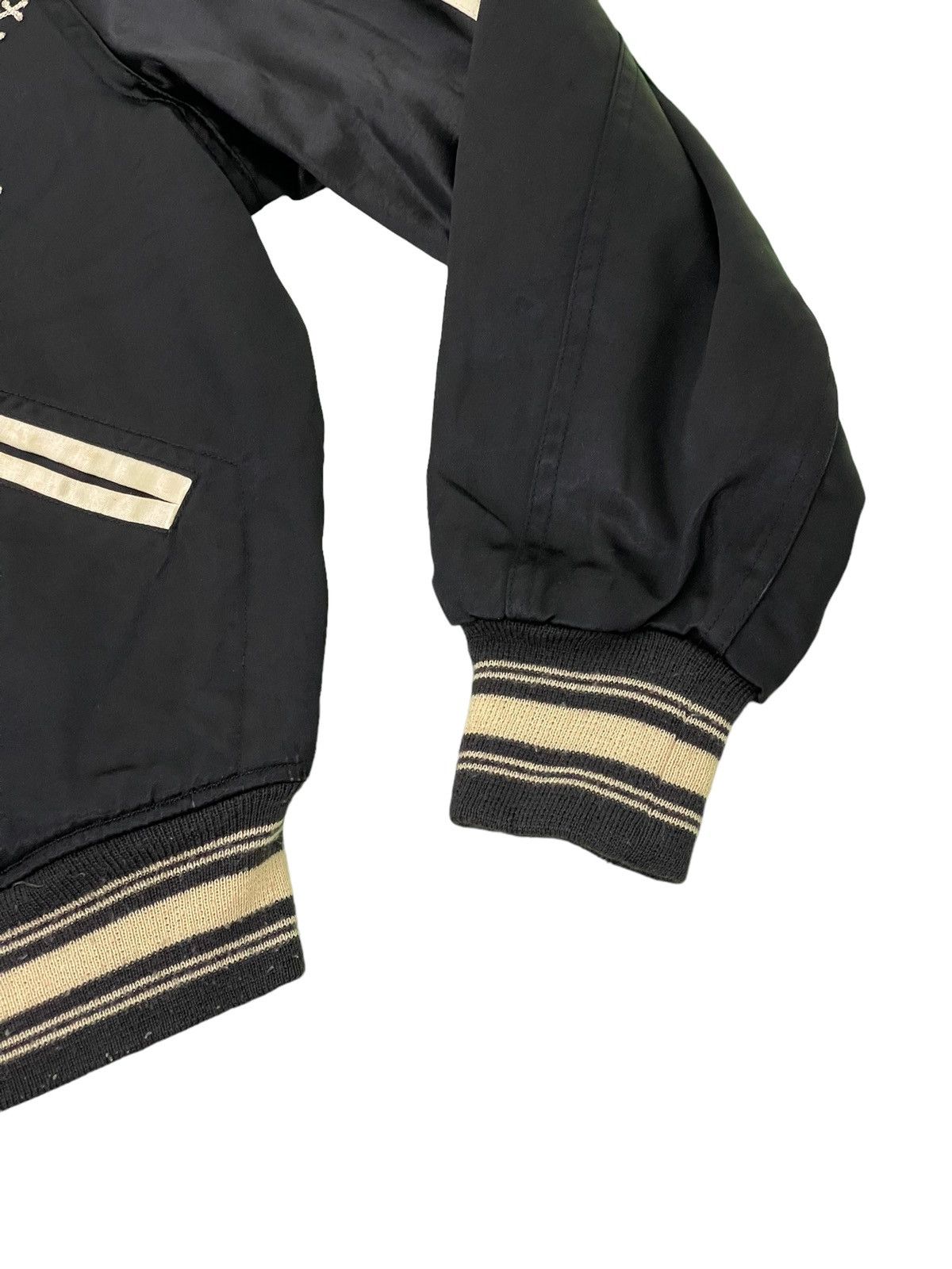 Sugar Cane Rayon Varsity Jacket Style Eyes Sugar Cane Snap On 4🟩8 Size US M / EU 48-50 / 2 - 10 Thumbnail