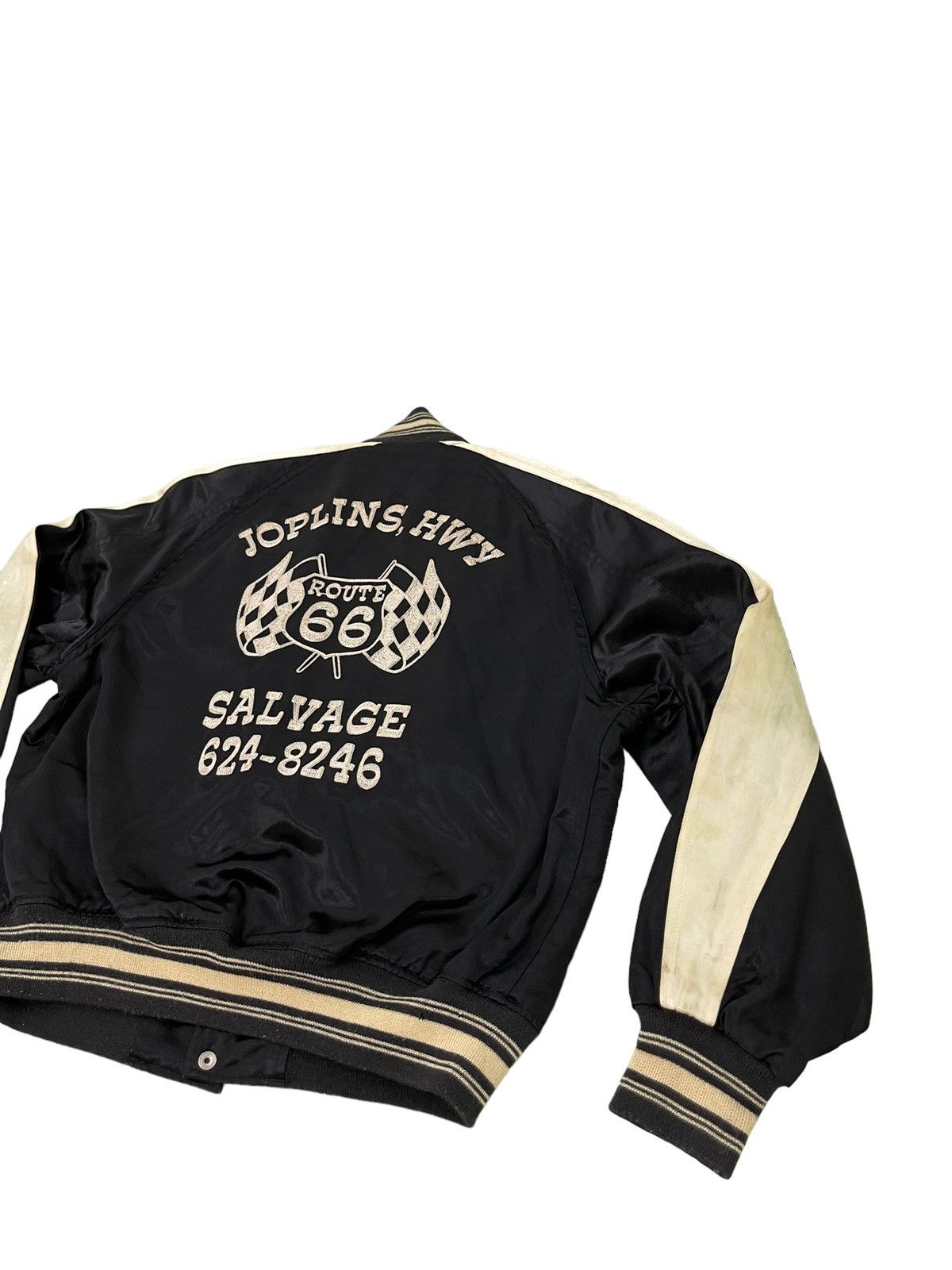 Sugar Cane Rayon Varsity Jacket Style Eyes Sugar Cane Snap On 4🟩8 Size US M / EU 48-50 / 2 - 3 Thumbnail