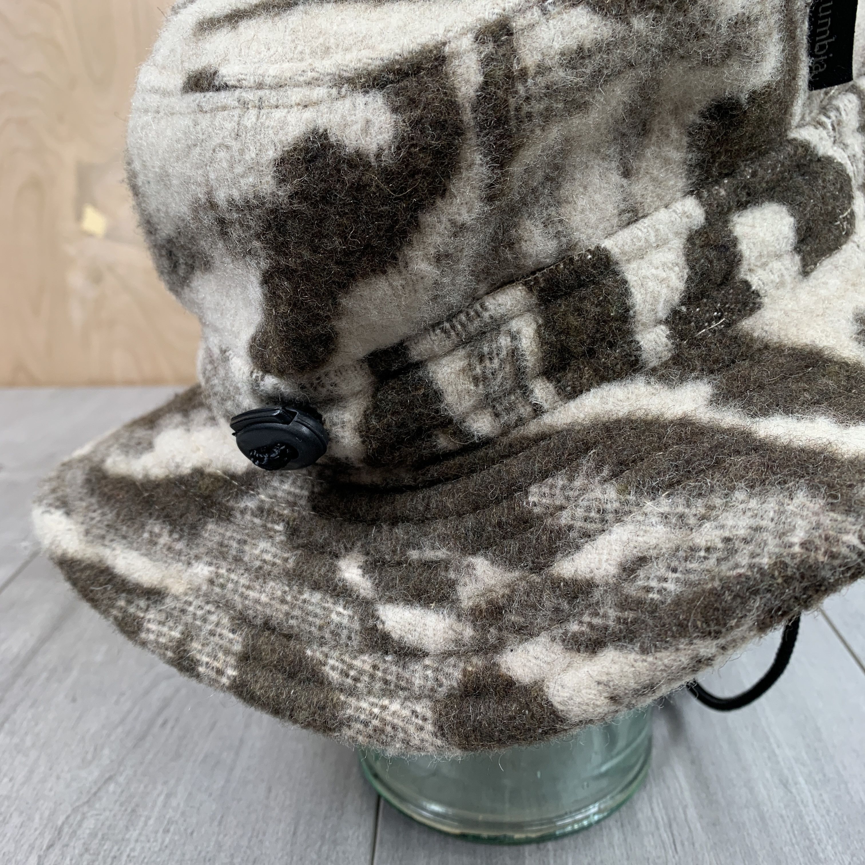 Columbia Streetwear Vintage Columbia Wool Blend Camouflage Pattern Winter Bucket Hat Grailed