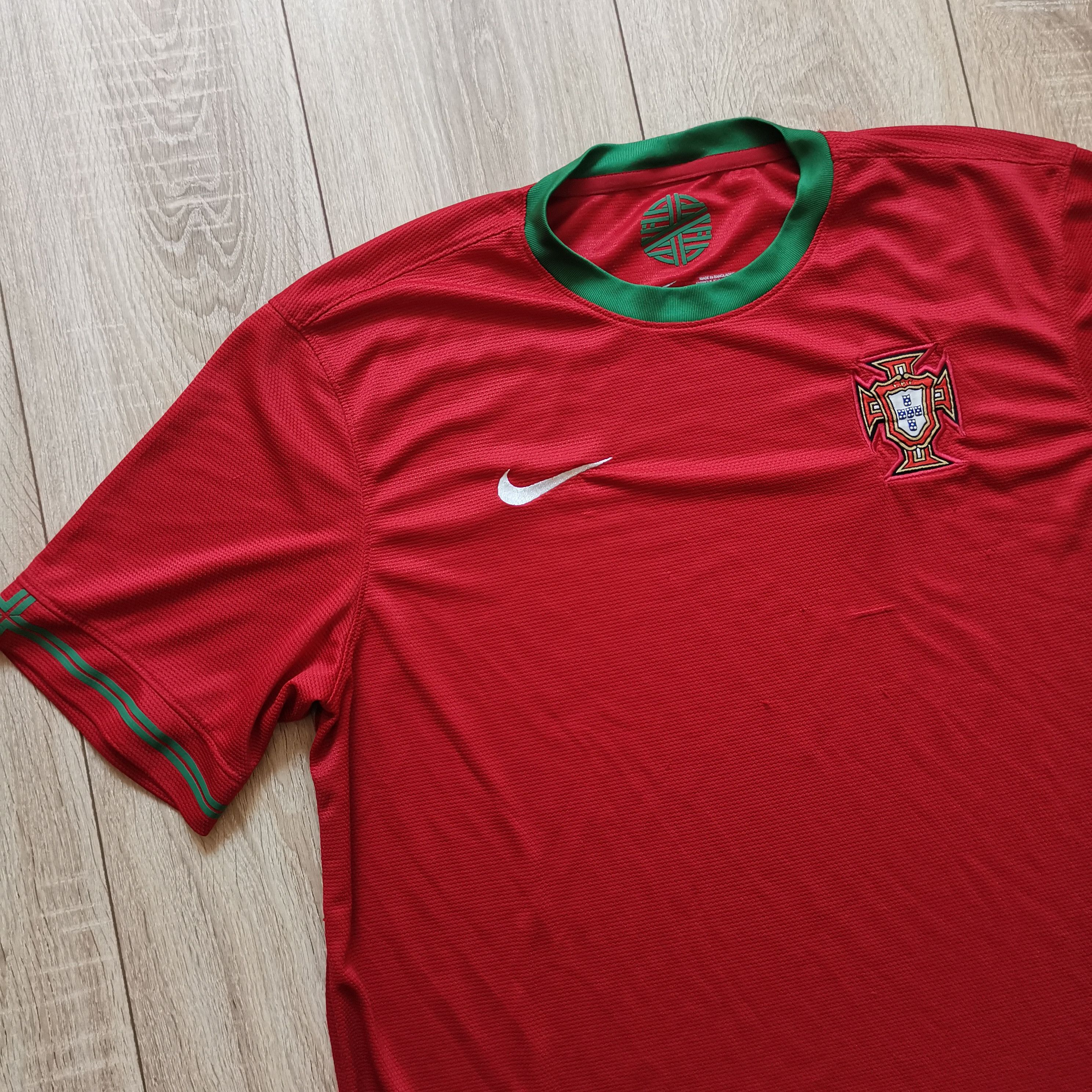 Nike Nike Portugal 2012 2014 home soccer jersey football shirt Size US XL / EU 56 / 4 - 1 Thumbnail
