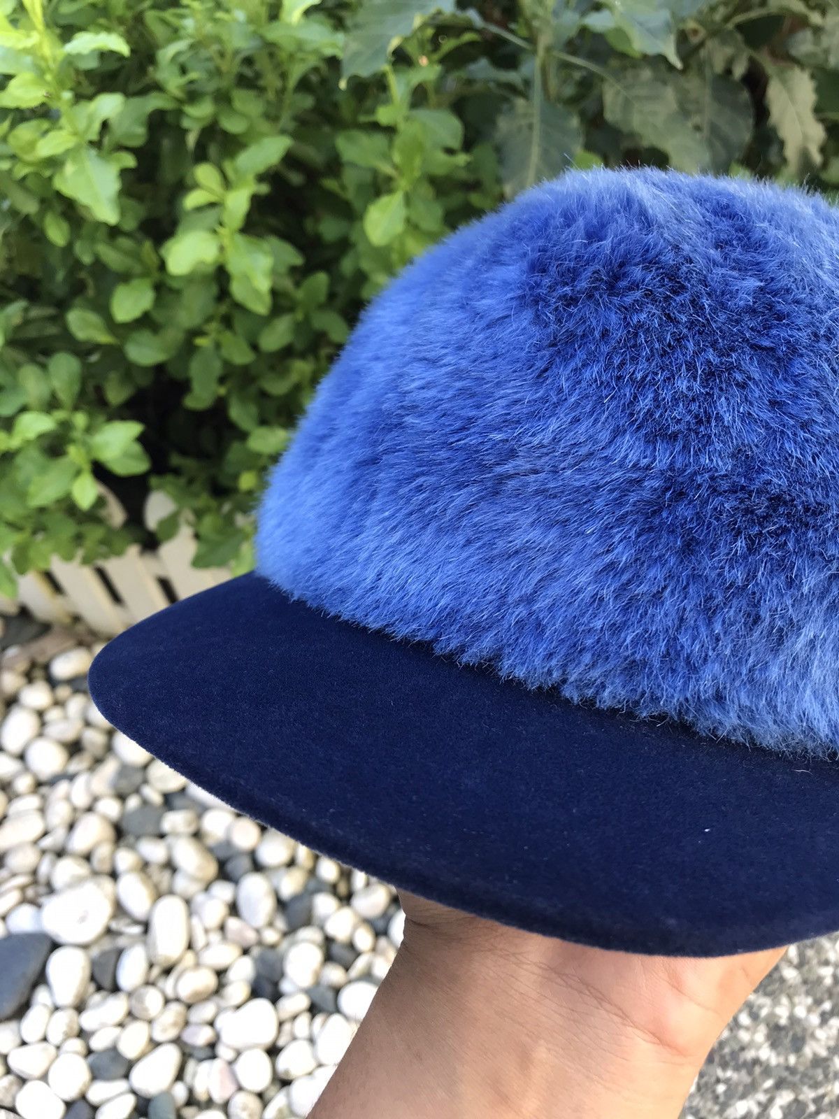 Japanese Brand AUTHENTIC FAUX FUR SHORT BRIM VELVET CAP HAT Size ONE SIZE - 2 Thumbnail