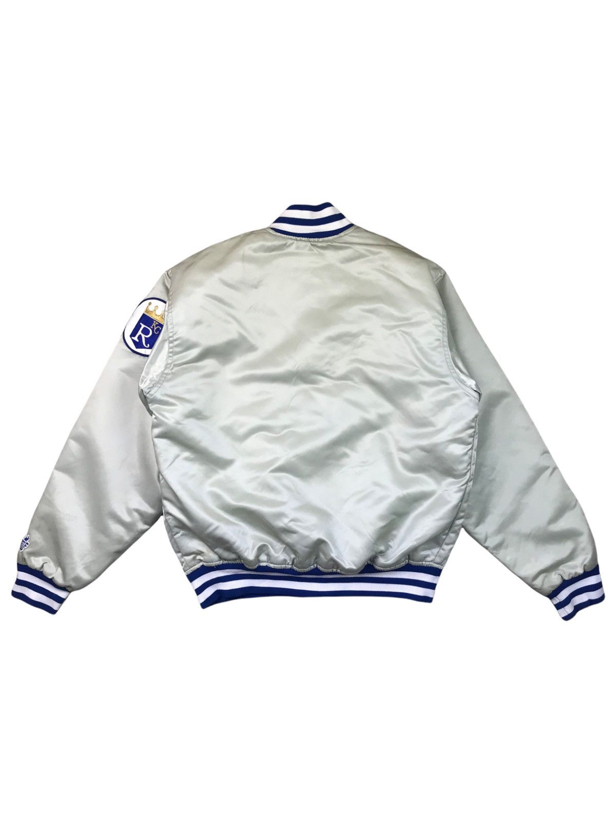 MLB × Vintage 🔥VINTAGE 80s KANSAS CITY ROYALS MLB STARTER SATIN FELCO Size US M / EU 48-50 / 2 - 2 Thumbnail