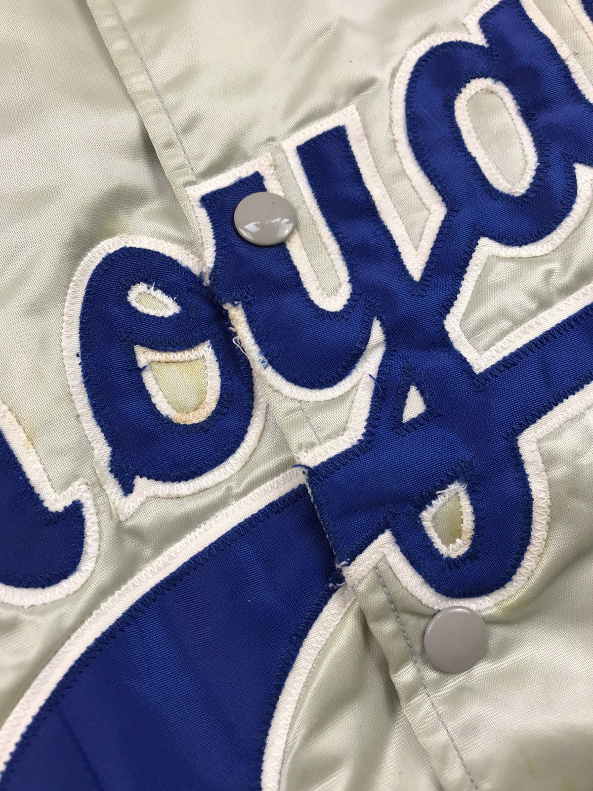 MLB × Vintage 🔥VINTAGE 80s KANSAS CITY ROYALS MLB STARTER SATIN FELCO Size US M / EU 48-50 / 2 - 5 Thumbnail