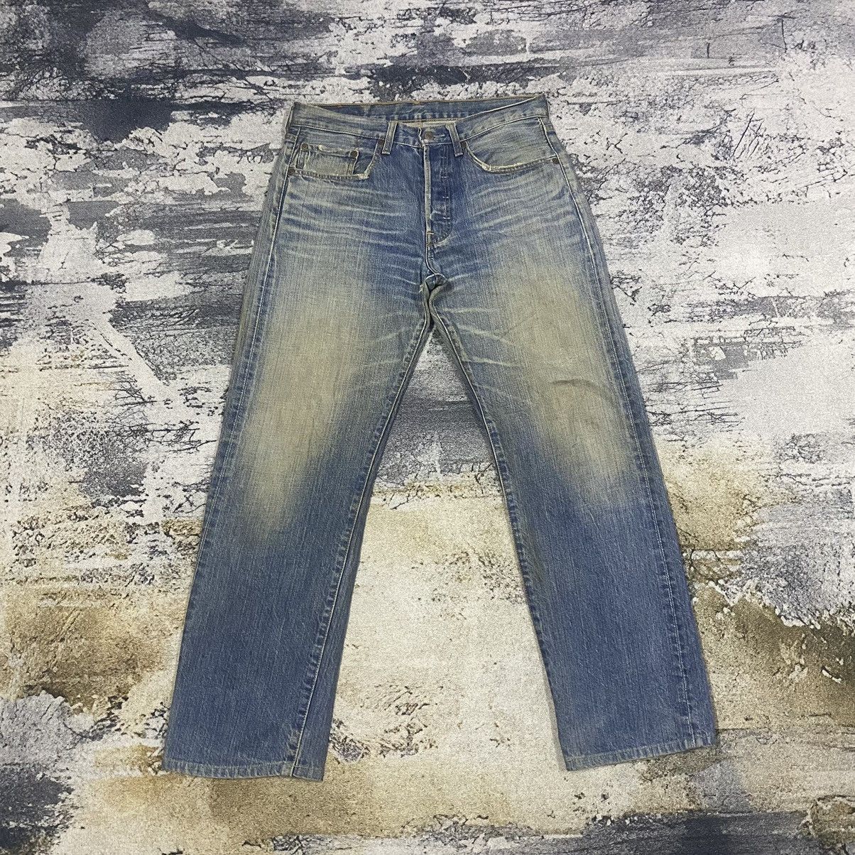 Levi's Vintage Clothing Vintage Levis 501 70s California Light Washed Denim Jeans Size US 31 - 1 Thumbnail