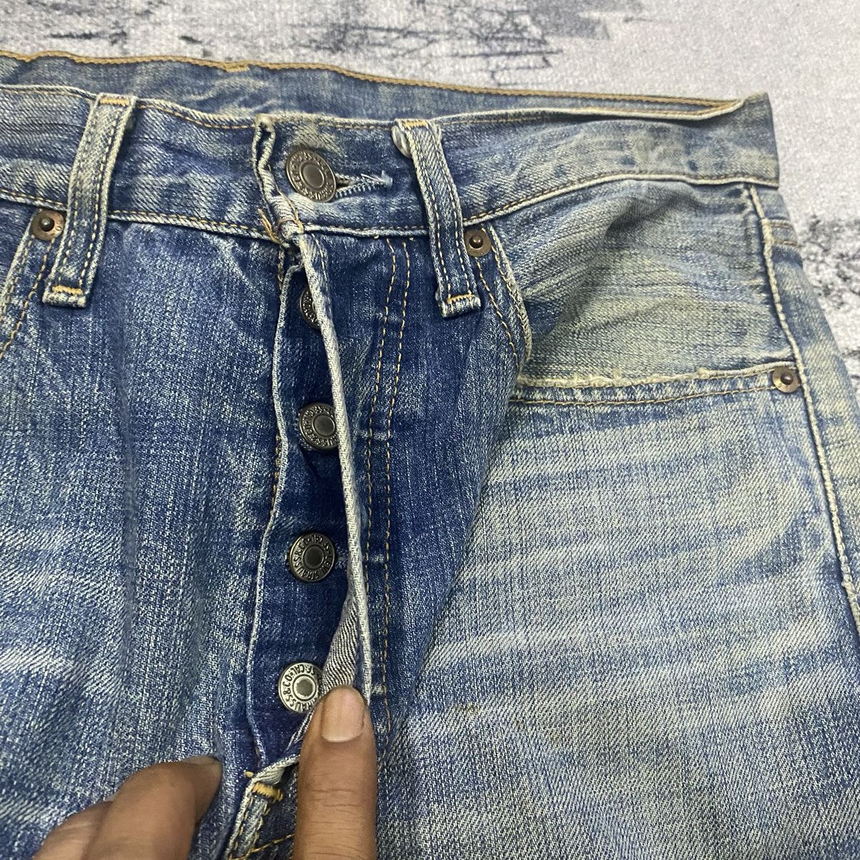 Levi's Vintage Clothing Vintage Levis 501 70s California Light Washed Denim Jeans Size US 31 - 6 Thumbnail
