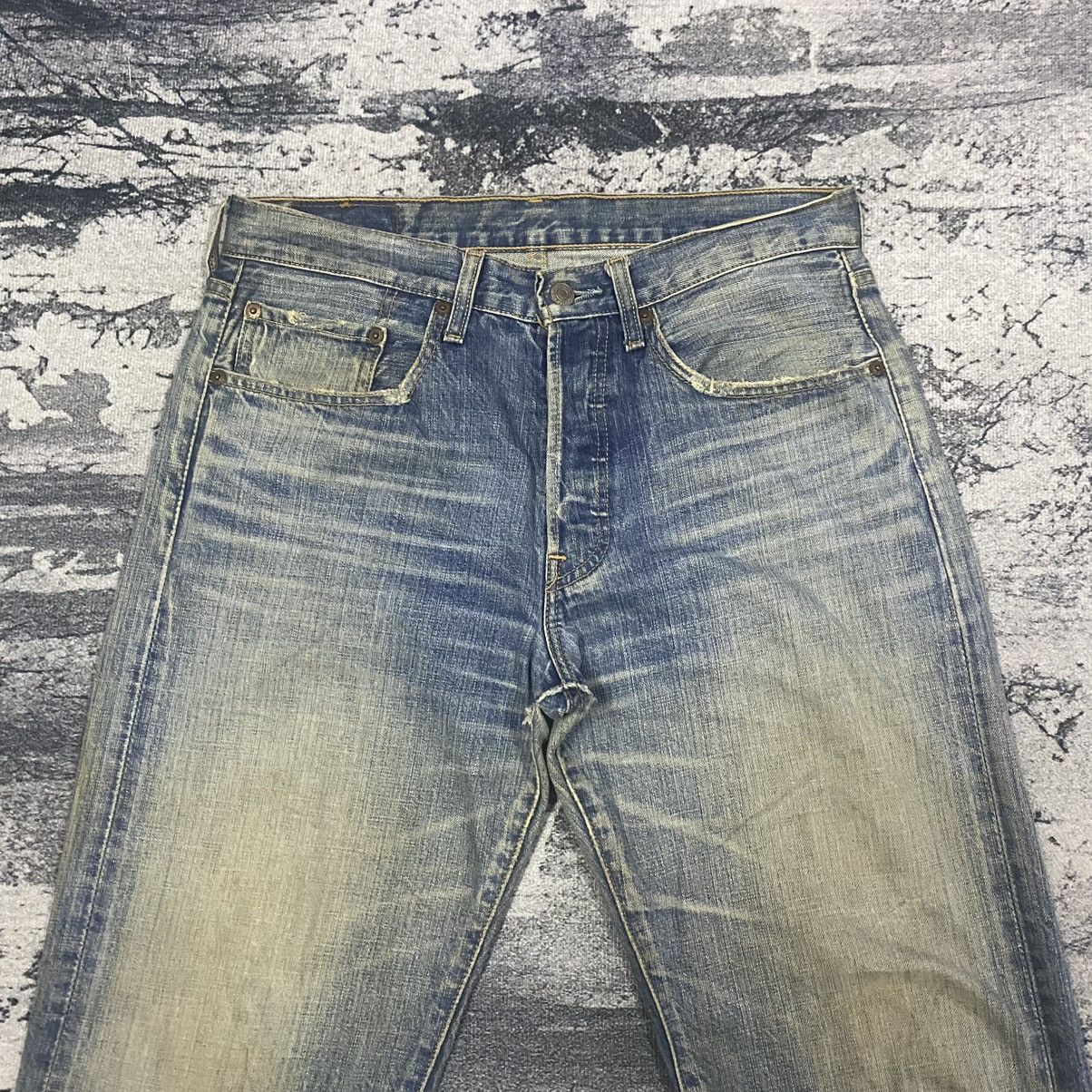 Levi's Vintage Clothing Vintage Levis 501 70s California Light Washed Denim Jeans Size US 31 - 3 Thumbnail