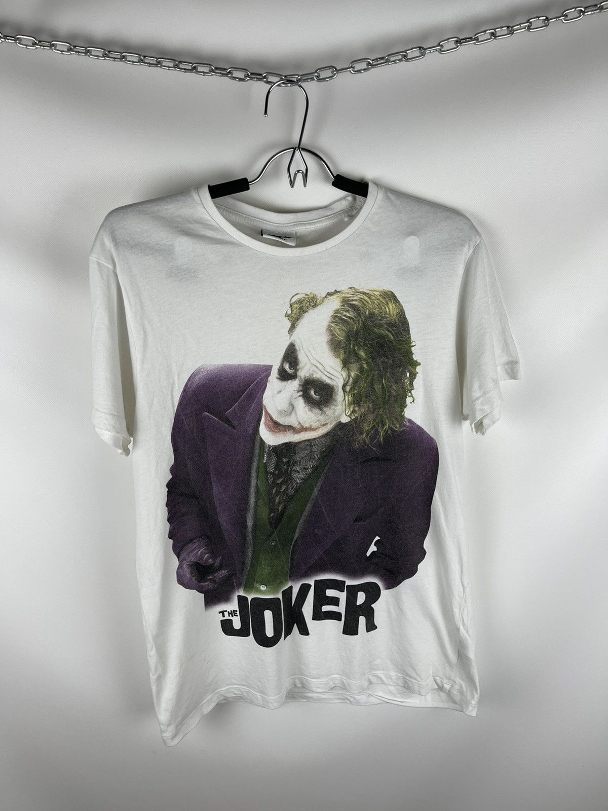 DC Comics Dark knight 2015 the joker Batman big logo tee shirt Size US L / EU 52-54 / 3 - 1 Thumbnail
