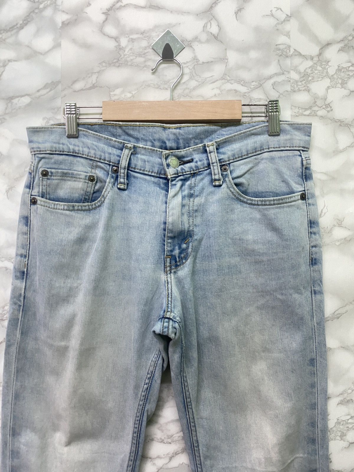 Levi's × Levi's Vintage Clothing Vintage LEVIS 511 Light Wash Jeans - L8 Size US 31 - 3 Thumbnail
