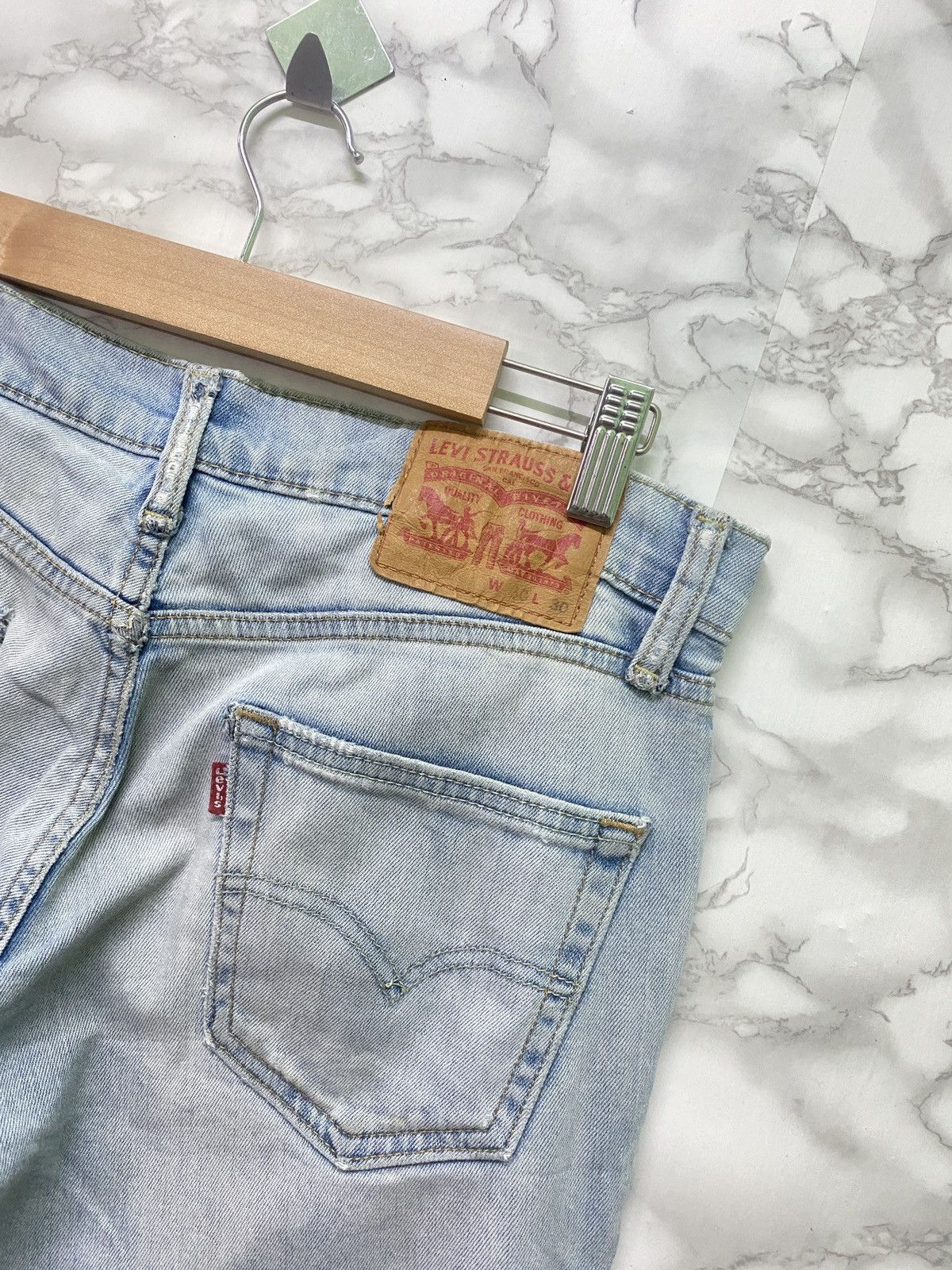 Levi's × Levi's Vintage Clothing Vintage LEVIS 511 Light Wash Jeans - L8 Size US 31 - 15 Thumbnail