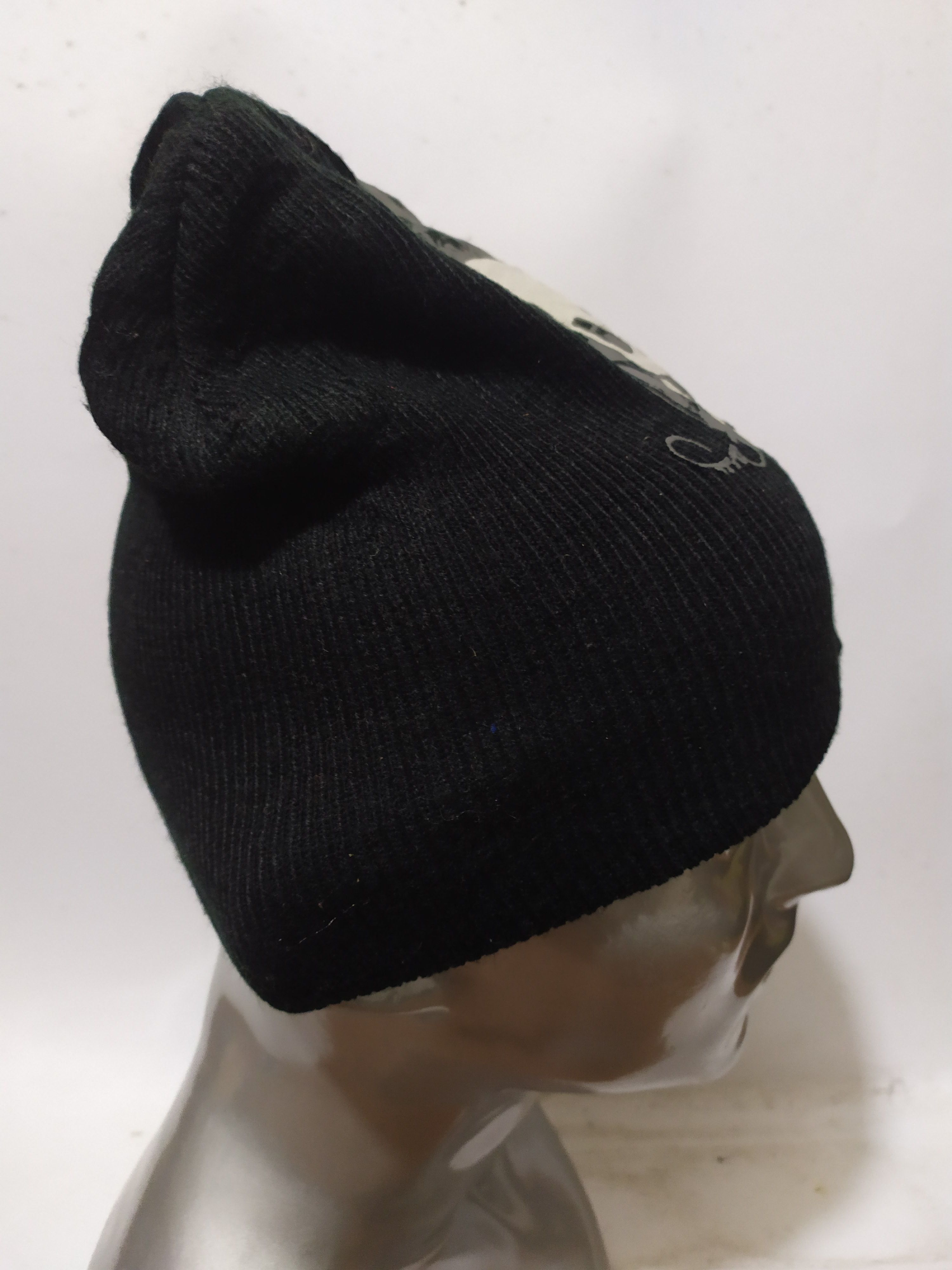 Japanese Brand 🔥Daiso Industries Skull Skeleton Punk Bondage beanie hats Size ONE SIZE - 4 Thumbnail