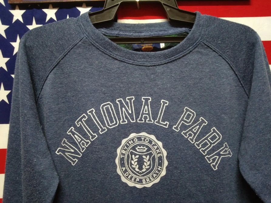 Japanese Brand × Vintage National Park Sweatshirt Size US L / EU 52-54 / 3 - 6 Thumbnail