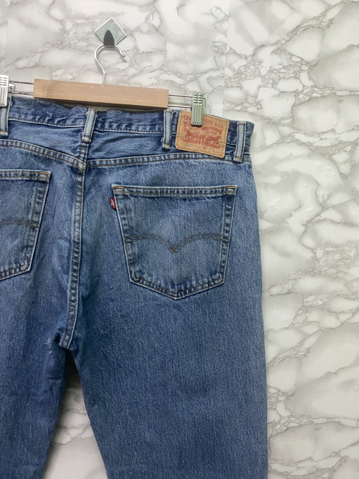 Levi's × Levi's Vintage Clothing × Vintage Vintage LEVIS 505 Jeans - L1 Size US 37 - 12 Thumbnail