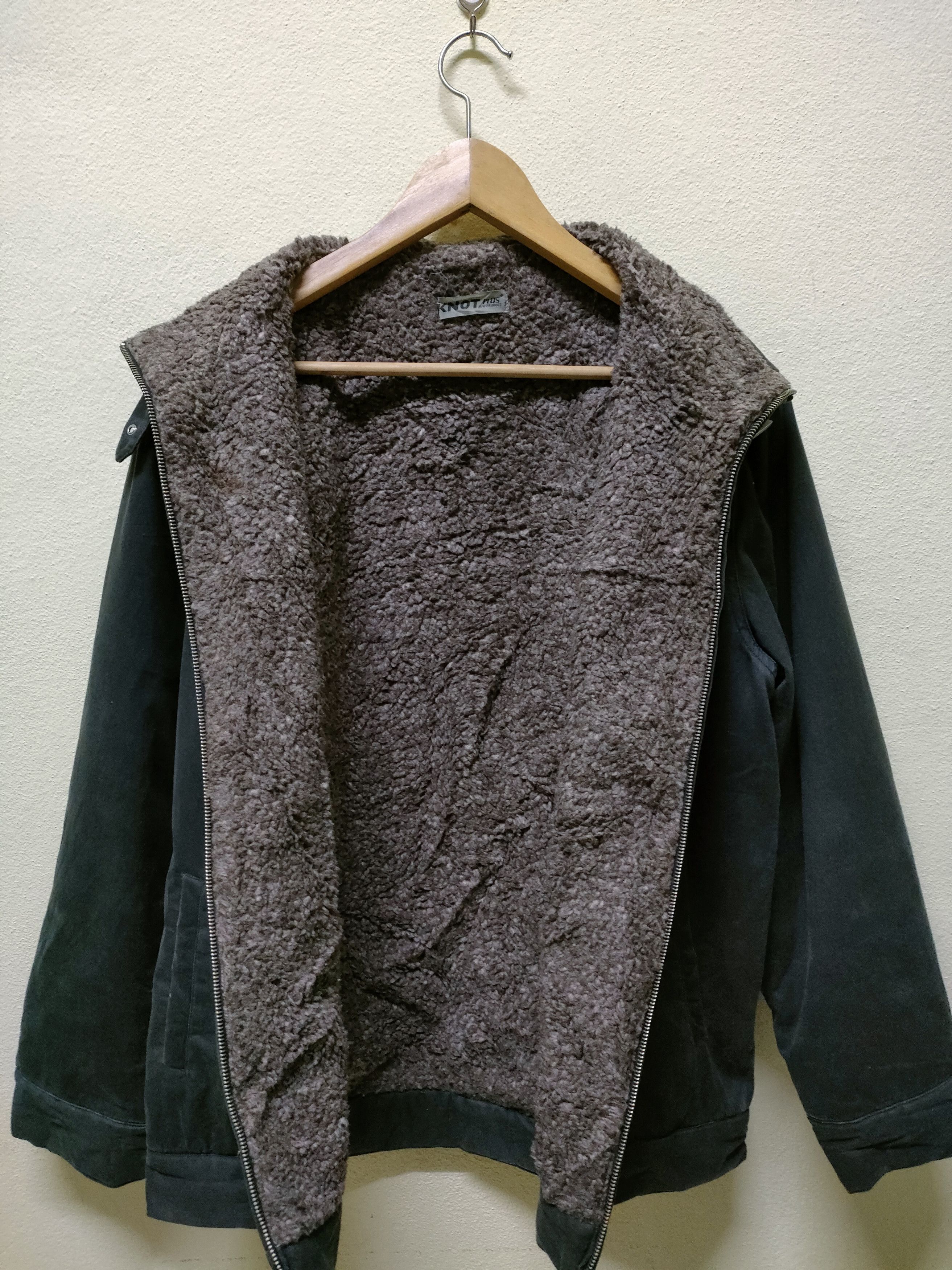 Japanese Brand Knot Plus Sherpa Inner Jacket Size US M / EU 48-50 / 2 - 4 Thumbnail