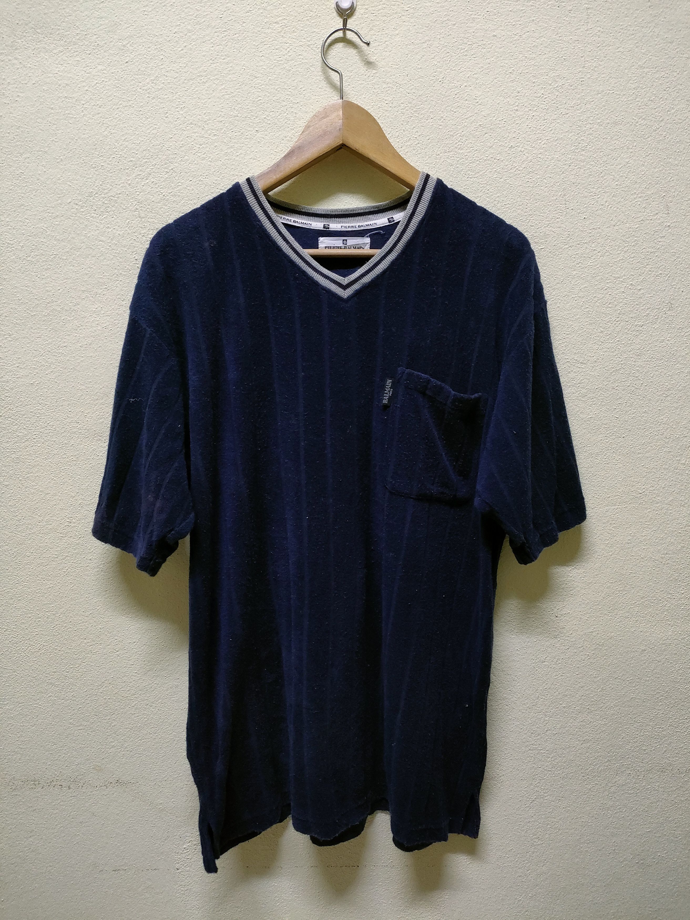 Pierre Balmain × Velvet Pierre Balmain Velvet T-shirt Size US L / EU 52-54 / 3 - 1 Thumbnail