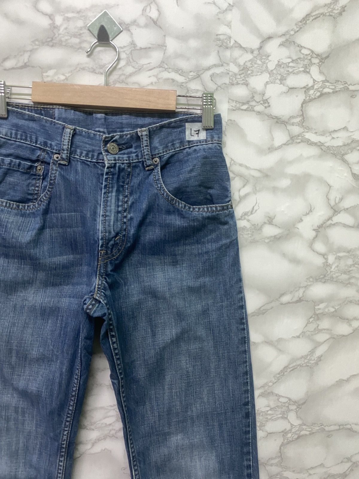 Levi's Vintage LEVIS 505 Blue Slim Distressed Jeans - L7 Size US 26 / EU 42 - 5 Thumbnail