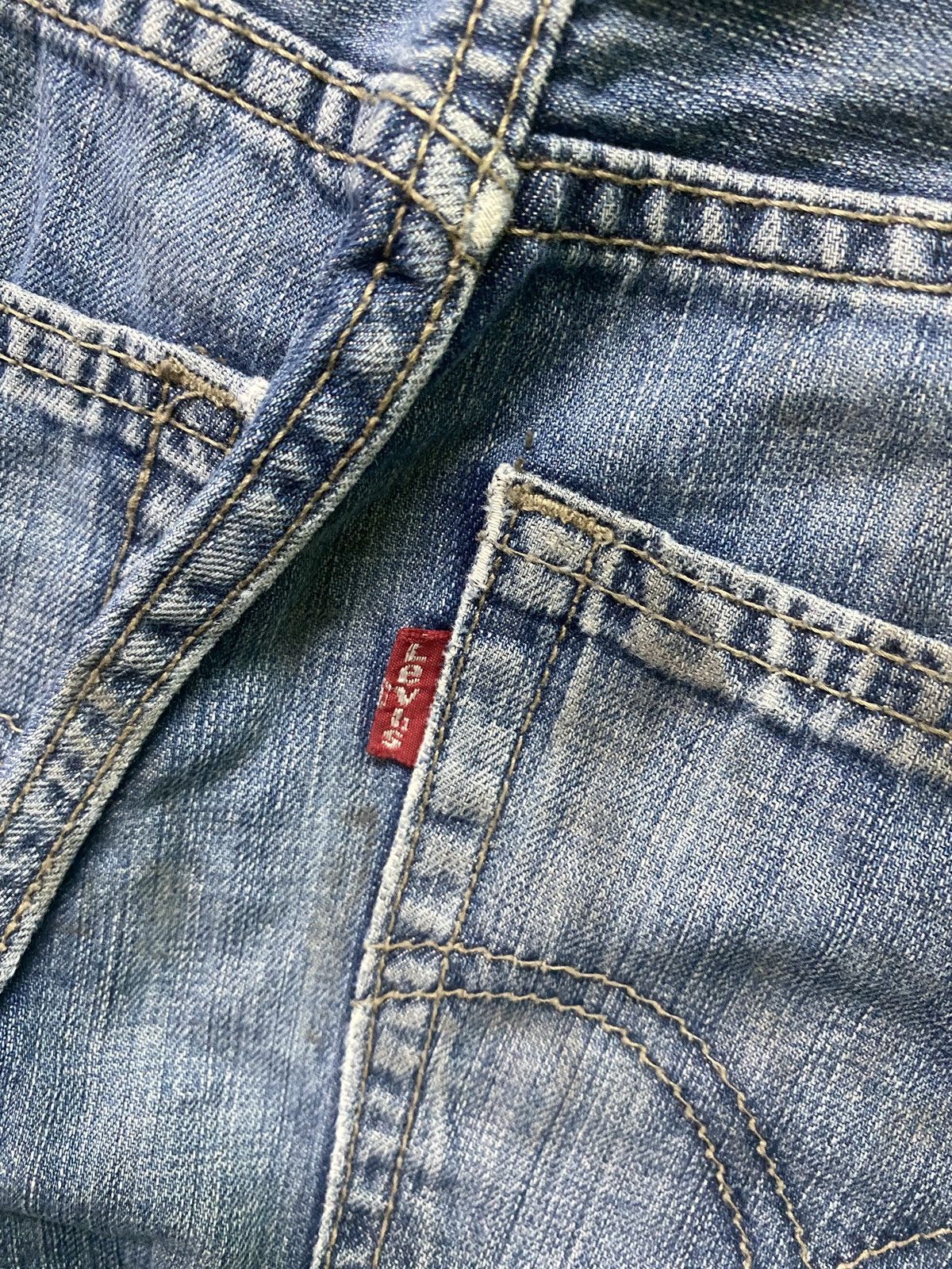 Levi's Vintage LEVIS 505 Blue Slim Distressed Jeans - L7 Size US 26 / EU 42 - 13 Thumbnail