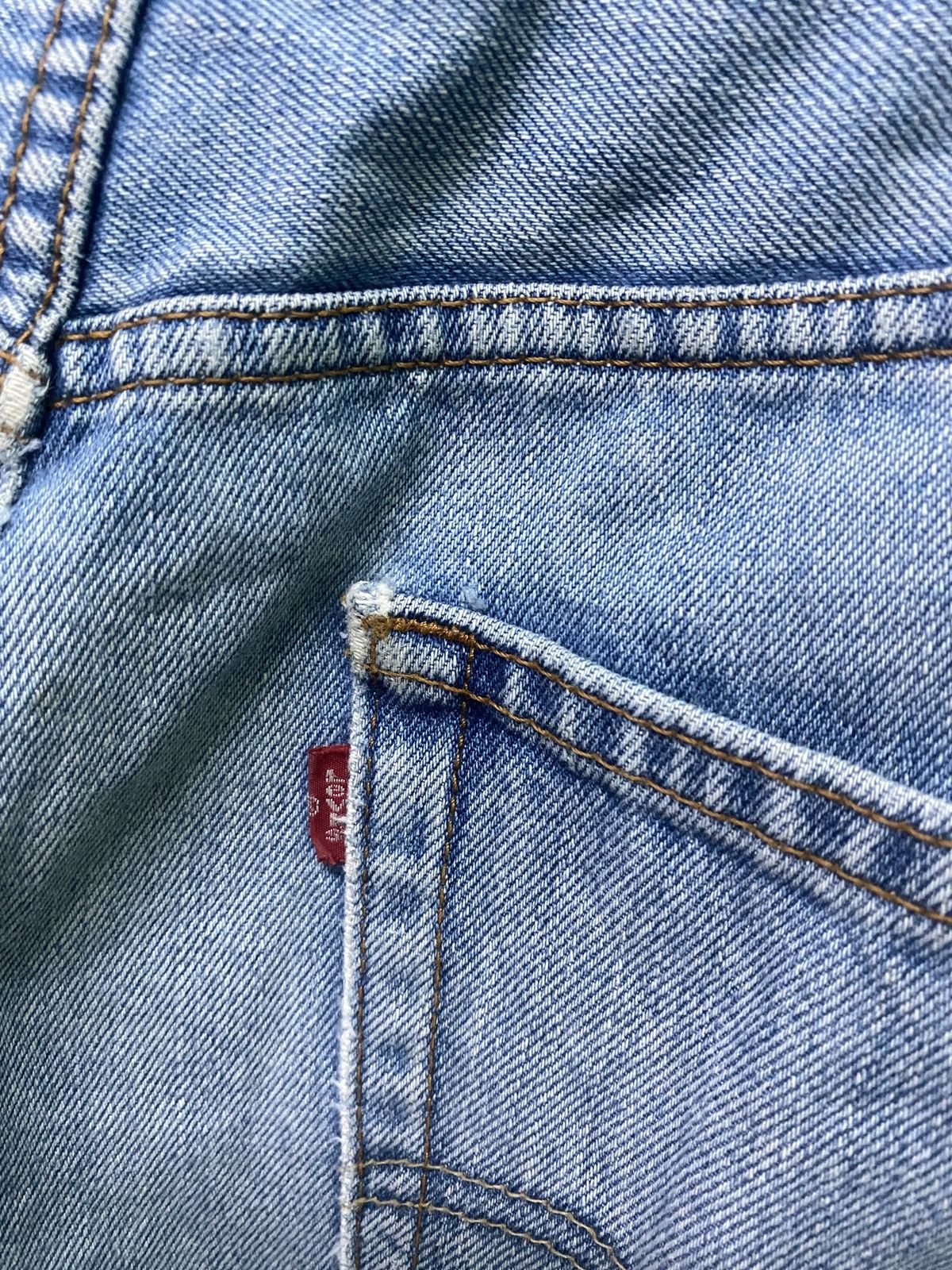Levi's × Vintage Vintage LEVIS 505 Regular Fit jeans -L3 Size US 38 / EU 54 - 15 Thumbnail