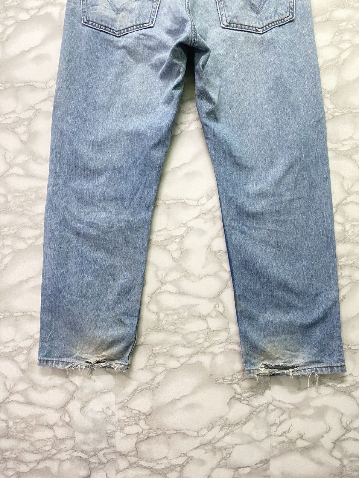 Levi's × Vintage Vintage LEVIS 505 Regular Fit jeans -L3 Size US 38 / EU 54 - 16 Thumbnail