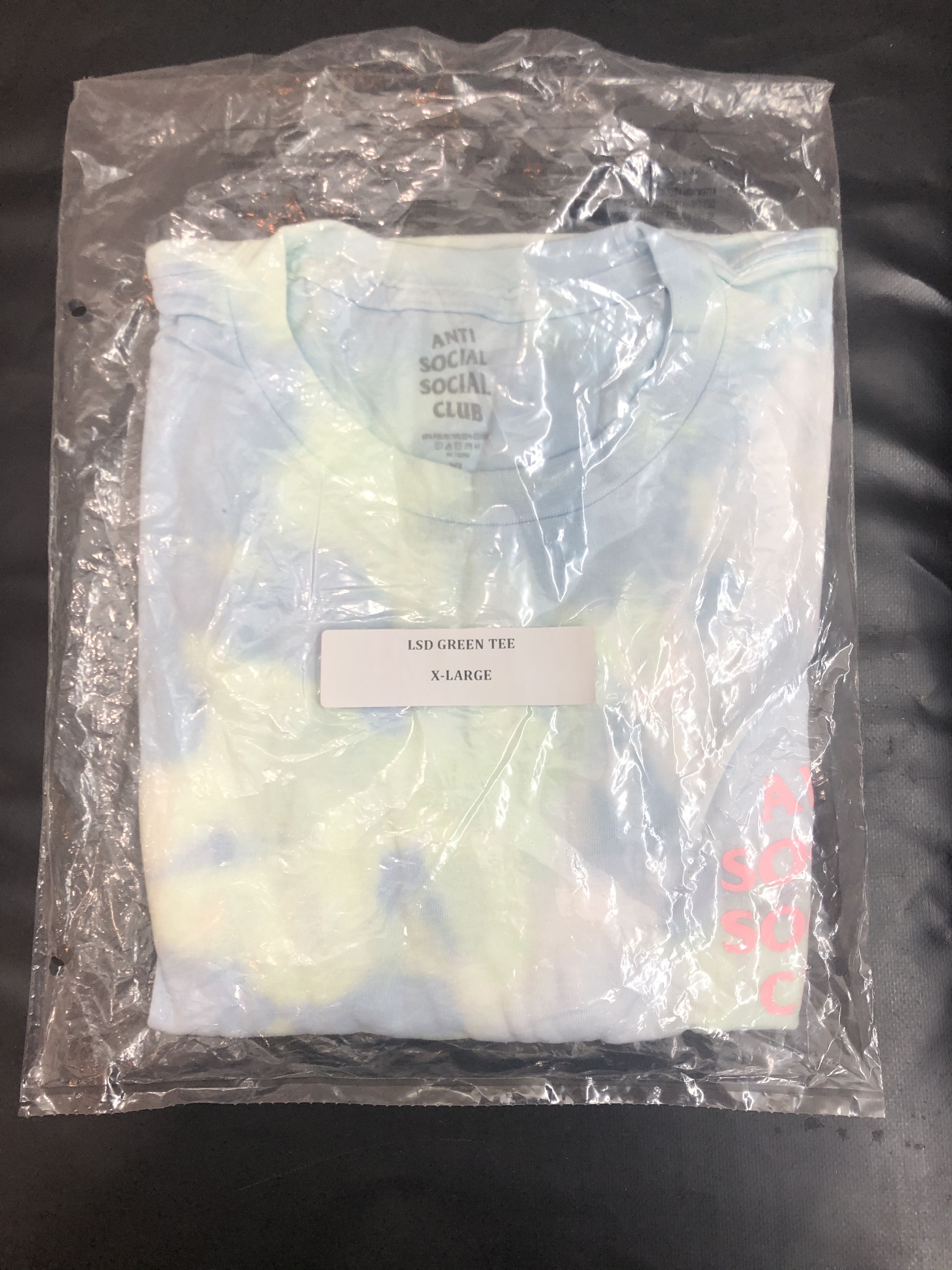 Anti Social Social Club DS Pink ASSC LSD Green Tee BAPE KITH KAWS FTP FOG CDG OOTD Size US XL / EU 56 / 4 - 2 Thumbnail