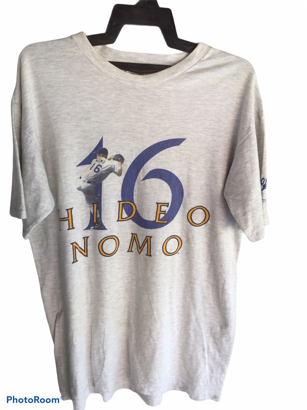 90s Los Angeles Dodgers Hideo Nomo NWT MLB t-shirt Extra Large - The  Captains Vintage