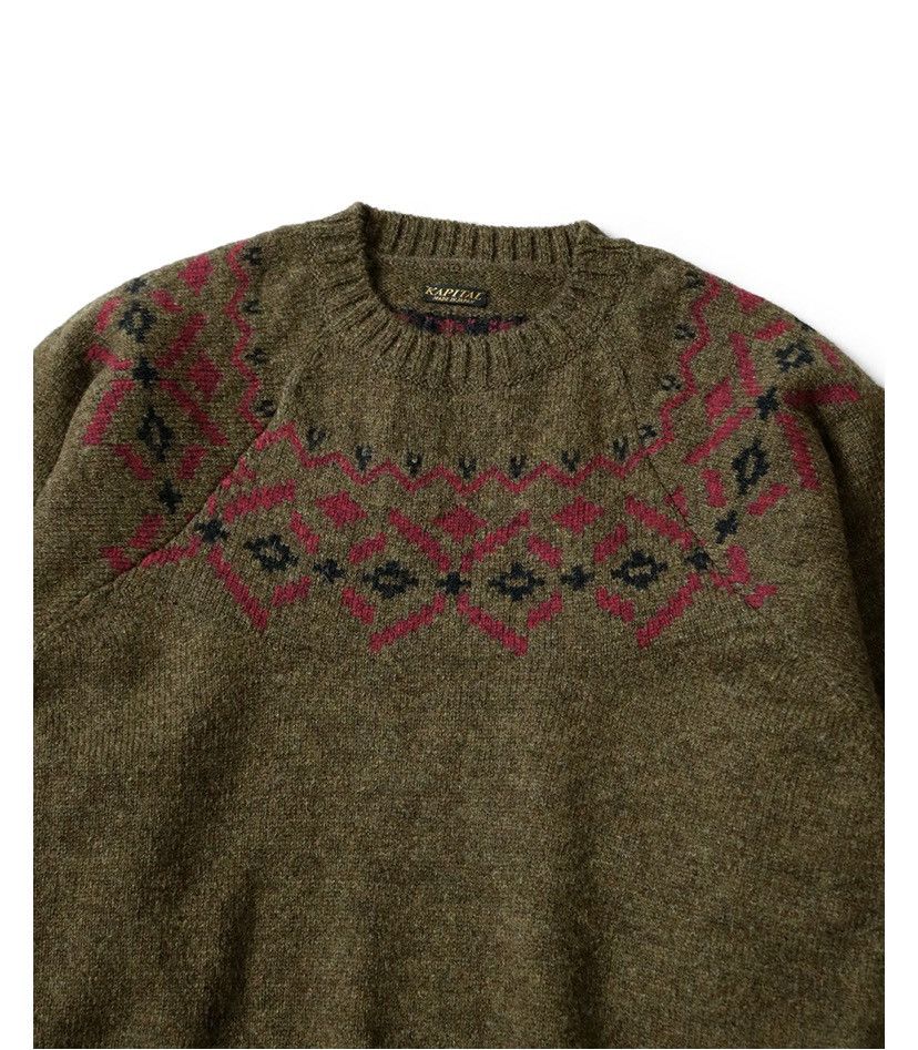 Kapital Kapital 5G wool Maria Nordic sweater size 3 Size US L / EU 52-54 / 3 - 3 Thumbnail