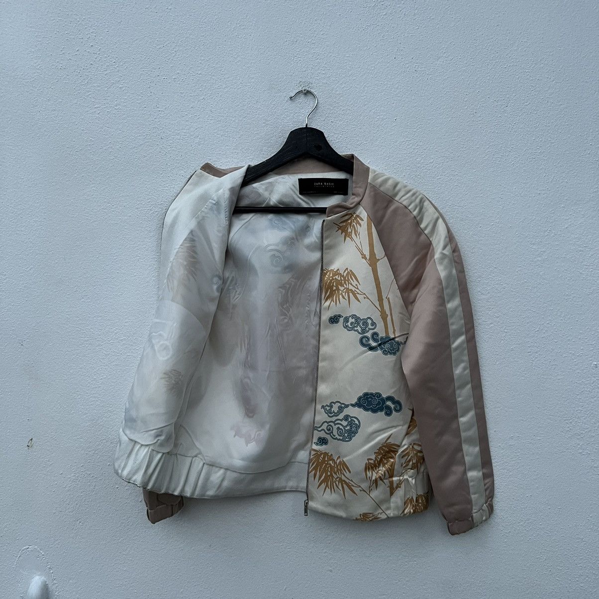Japanese Brand RARE BIG LOGO SUKAJAN JACKET ZARA BASIC COLLECTION Size US M / EU 48-50 / 2 - 11 Thumbnail