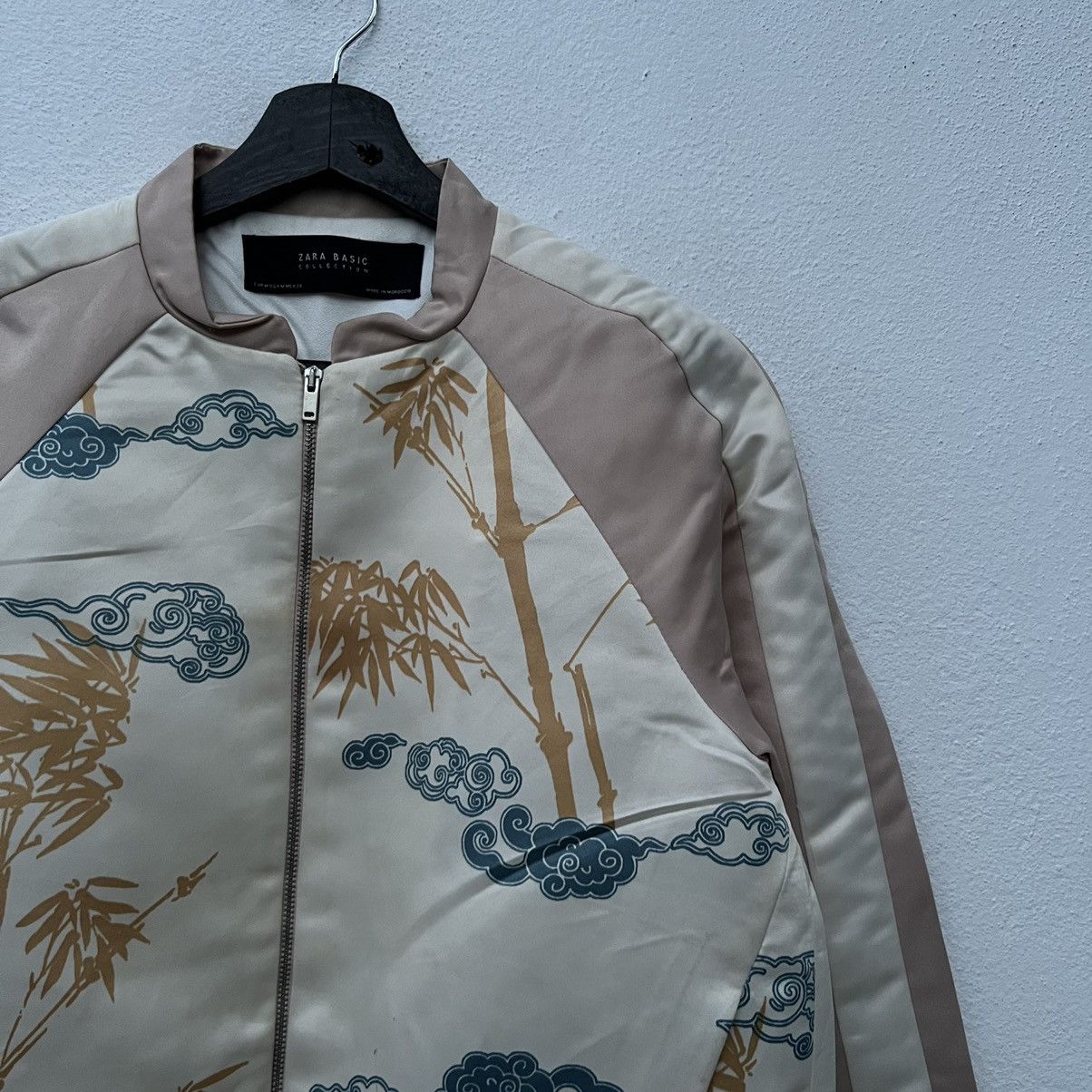 Japanese Brand RARE BIG LOGO SUKAJAN JACKET ZARA BASIC COLLECTION Size US M / EU 48-50 / 2 - 6 Thumbnail