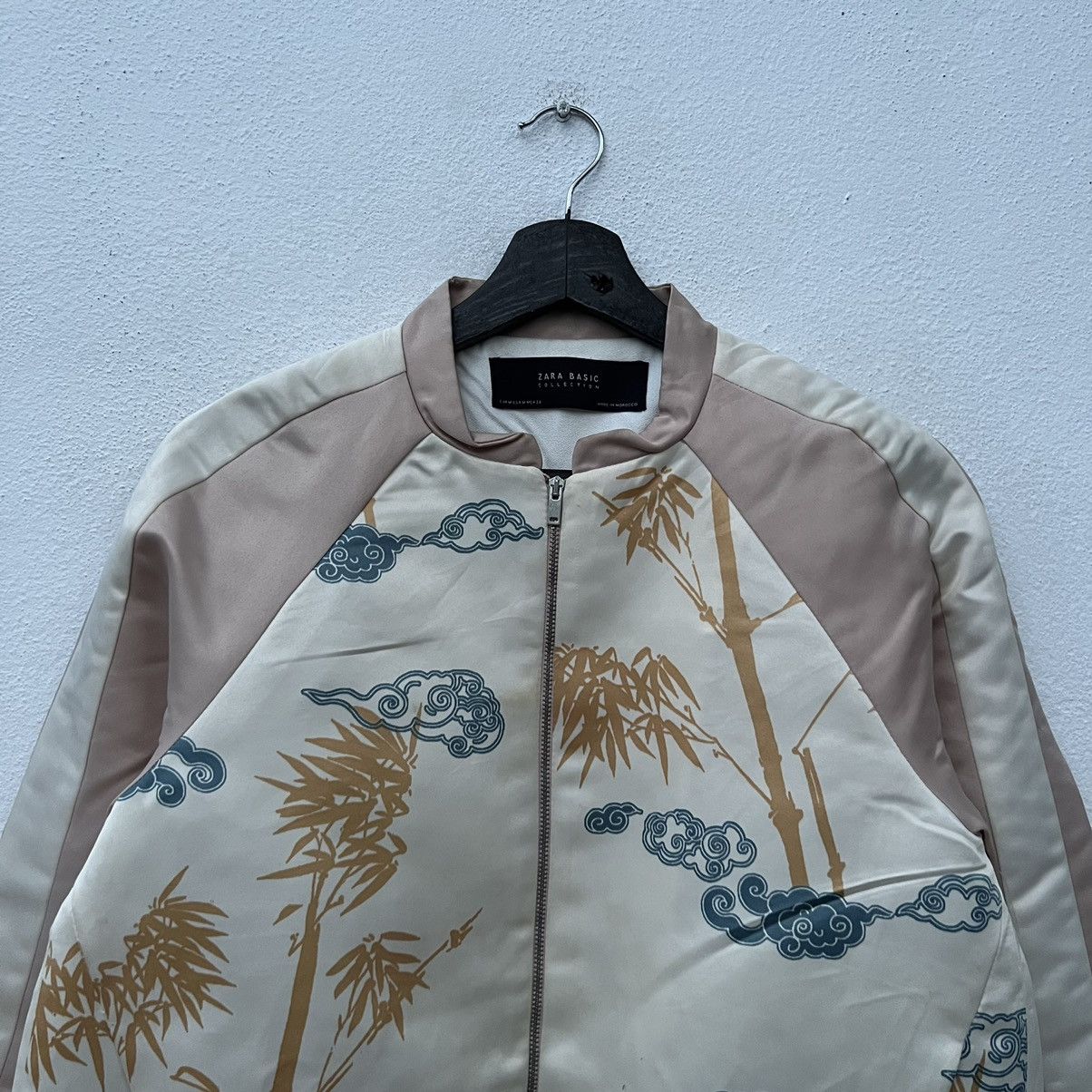 Japanese Brand RARE BIG LOGO SUKAJAN JACKET ZARA BASIC COLLECTION Size US M / EU 48-50 / 2 - 4 Thumbnail