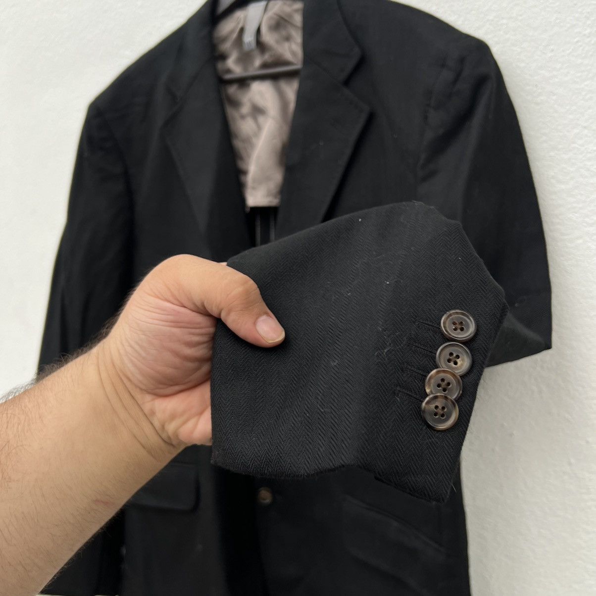 Vintage CASUAL JACKET DOUBLE BREAST EUGENIO TOMBOLINI MADE IN ITALY Size US L / EU 52-54 / 3 - 6 Thumbnail