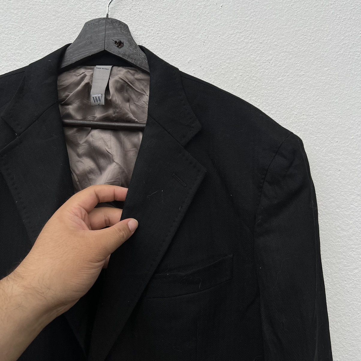 Vintage CASUAL JACKET DOUBLE BREAST EUGENIO TOMBOLINI MADE IN ITALY Size US L / EU 52-54 / 3 - 5 Thumbnail