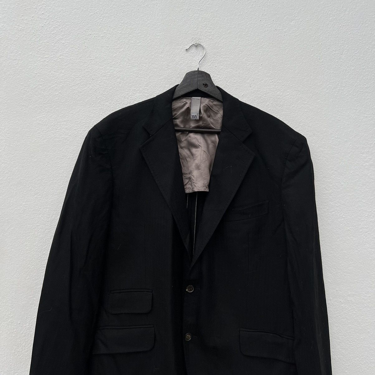Vintage CASUAL JACKET DOUBLE BREAST EUGENIO TOMBOLINI MADE IN ITALY Size US L / EU 52-54 / 3 - 3 Thumbnail