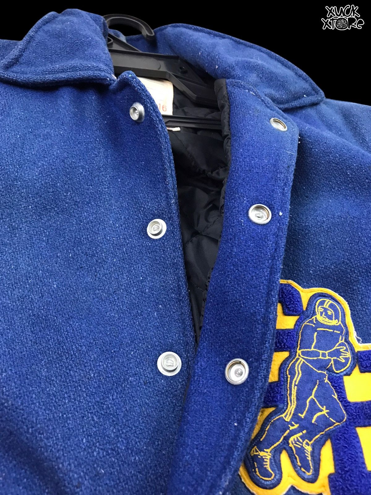 Delong 🔥Vintage 80’s DeLong Varsity Leather Jacket Size US M / EU 48-50 / 2 - 13 Thumbnail