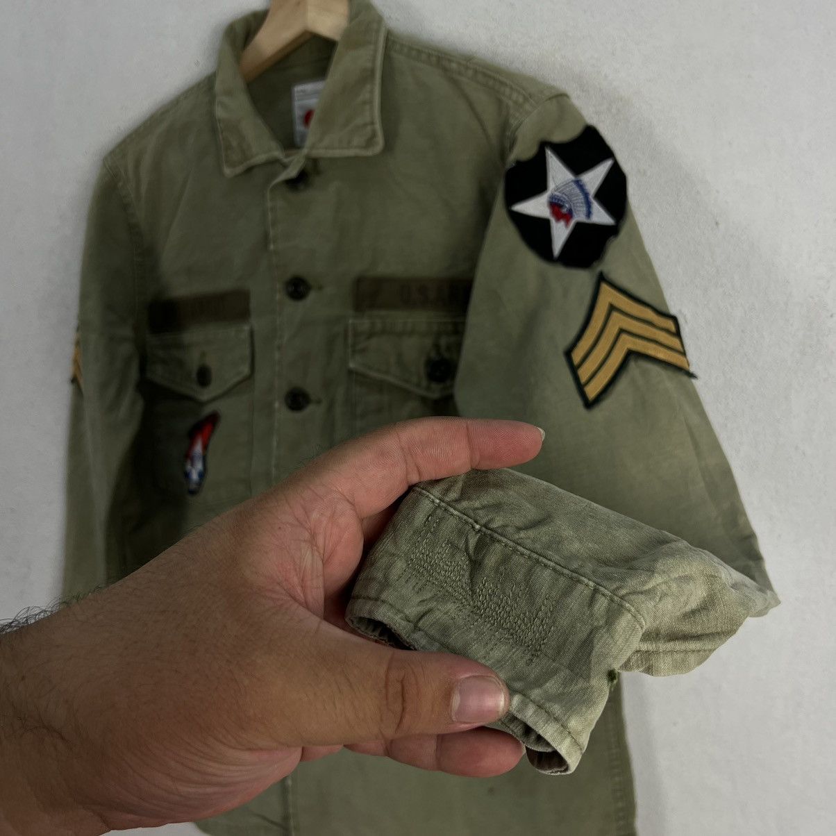 Japanese Brand RARE MARKA MADE IN JAPAN SHIRTS FULL PATCHES MILITARY STYLE Size US M / EU 48-50 / 2 - 7 Thumbnail