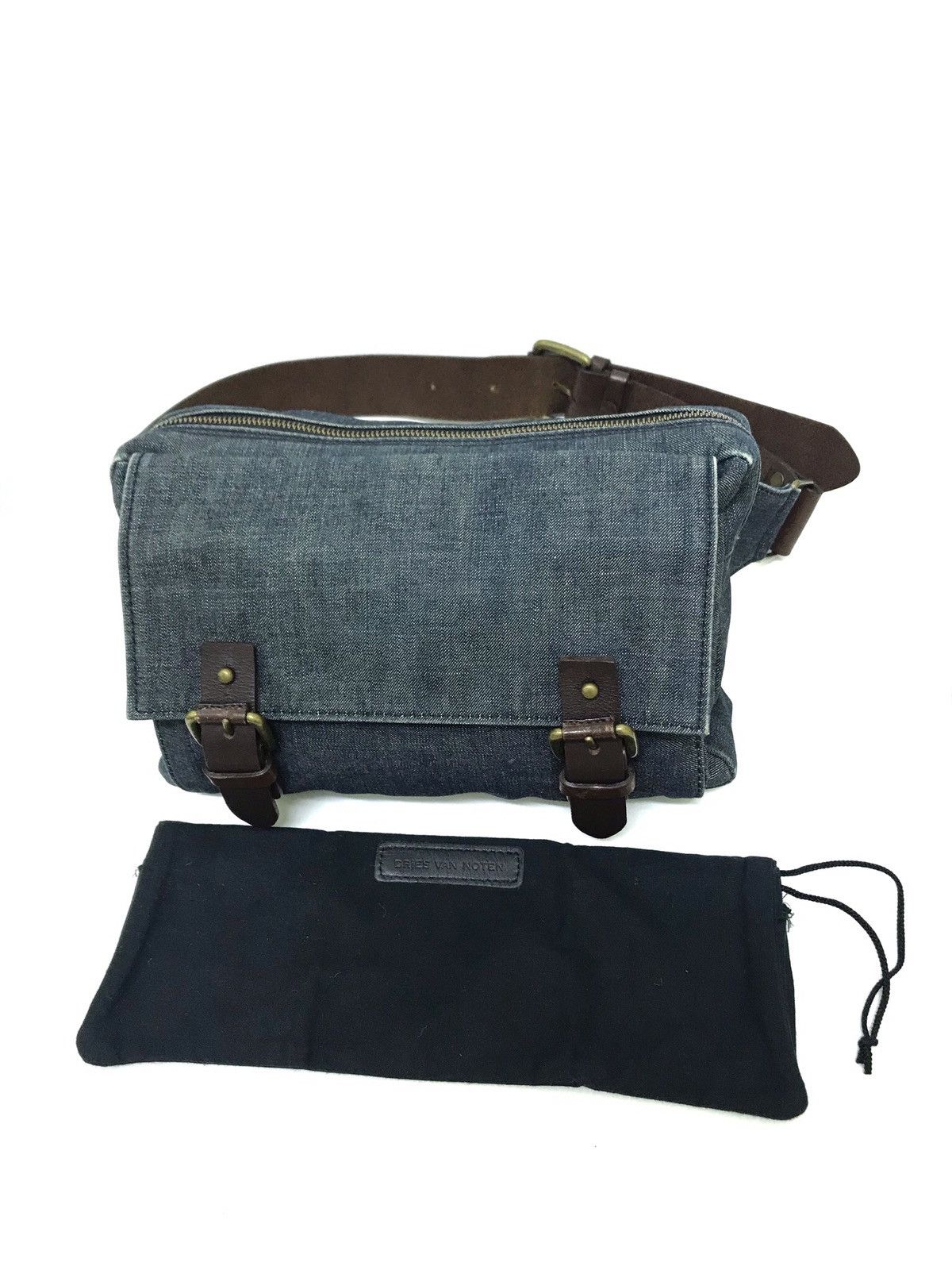 Dries Van Noten Dries Van Noten Waist Bag Denim 8🟩 Size ONE SIZE - 1 Thumbnail