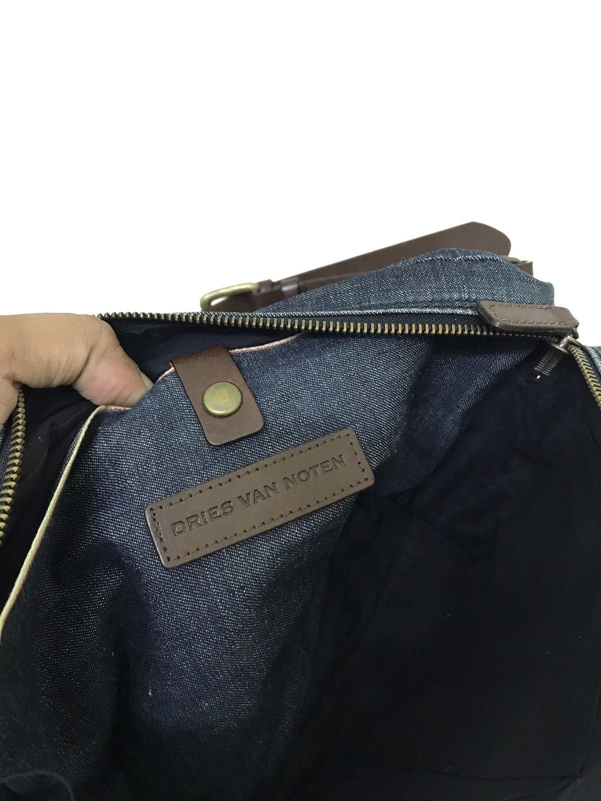 Dries Van Noten Dries Van Noten Waist Bag Denim 8🟩 Size ONE SIZE - 7 Thumbnail