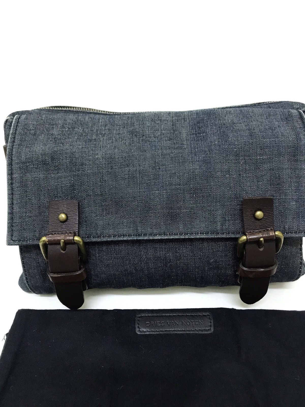 Dries Van Noten Dries Van Noten Waist Bag Denim 8🟩 Size ONE SIZE - 2 Thumbnail