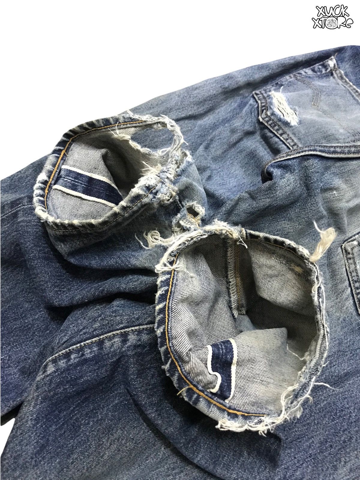 Levi's Vintage Clothing Vintage LEVIS 501 XX BIG E Selvedge 30 Size US 30 / EU 46 - 7 Thumbnail