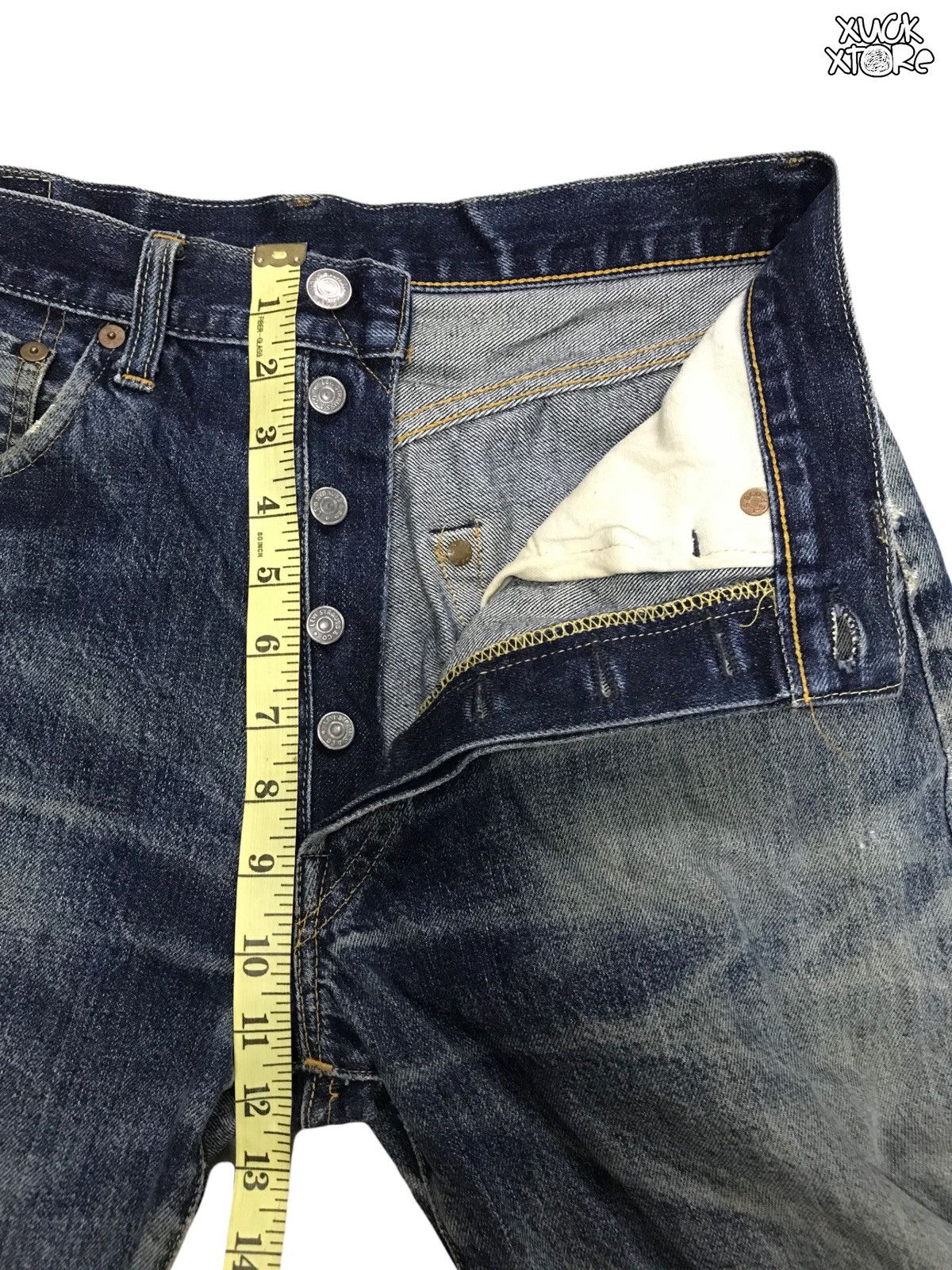 Levi's Vintage Clothing Vintage LEVIS 501 XX BIG E Selvedge 30 Size US 30 / EU 46 - 18 Thumbnail