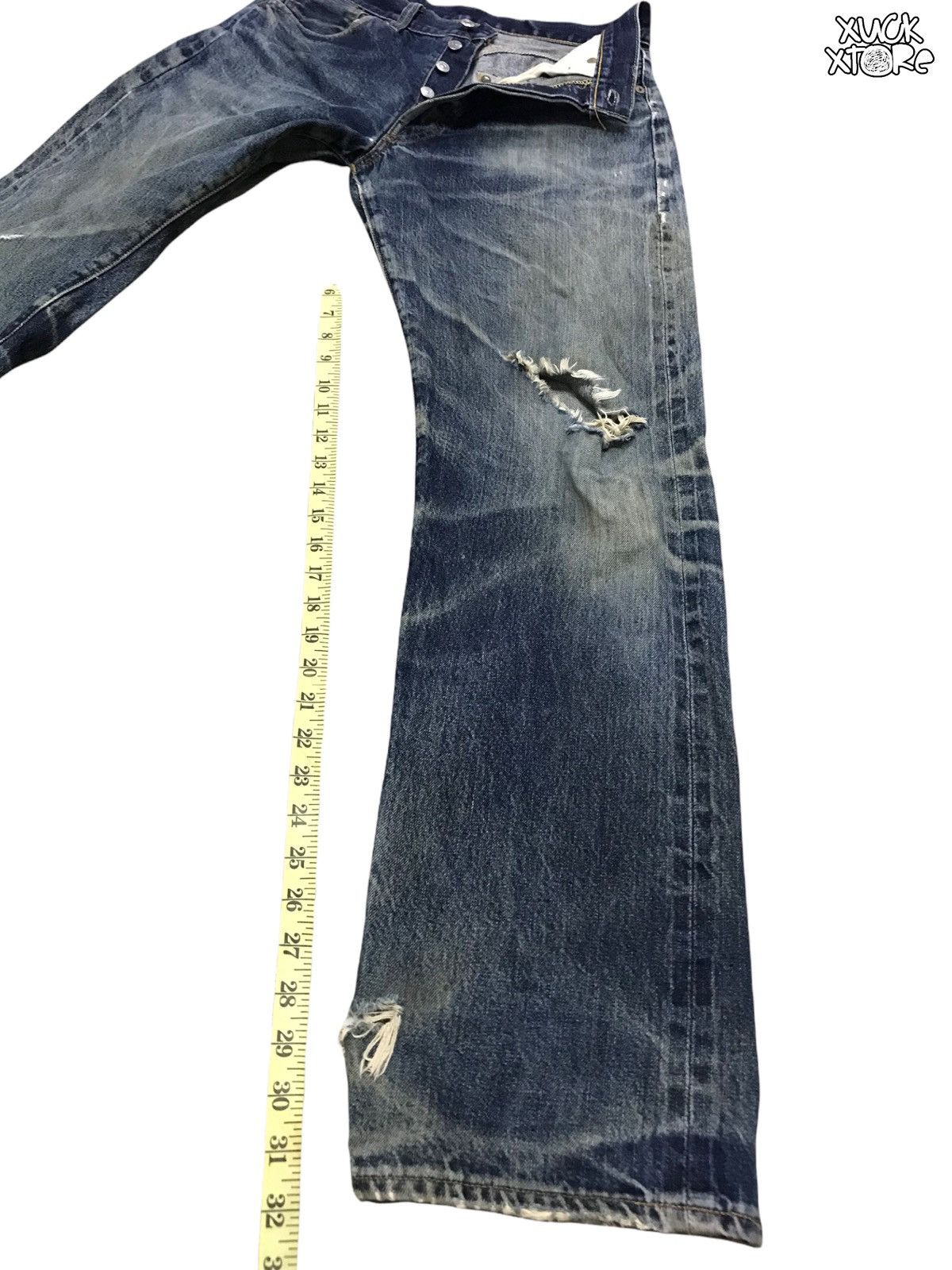 Levi's Vintage Clothing Vintage LEVIS 501 XX BIG E Selvedge 30 Size US 30 / EU 46 - 21 Thumbnail