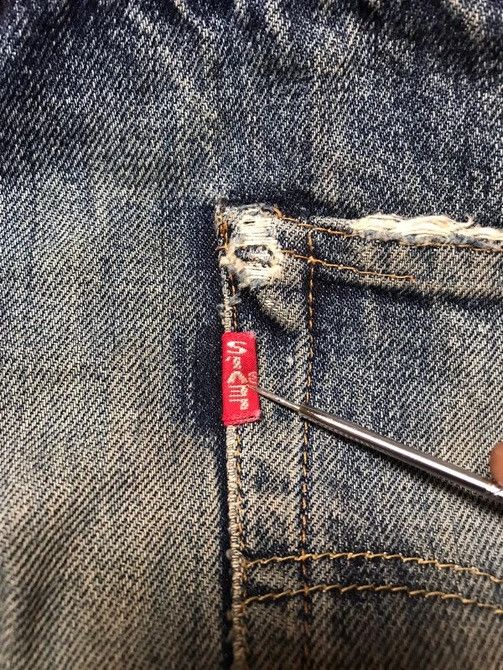 Levi's Vintage Clothing Vintage LEVIS 501 XX BIG E Selvedge 30 Size US 30 / EU 46 - 16 Thumbnail