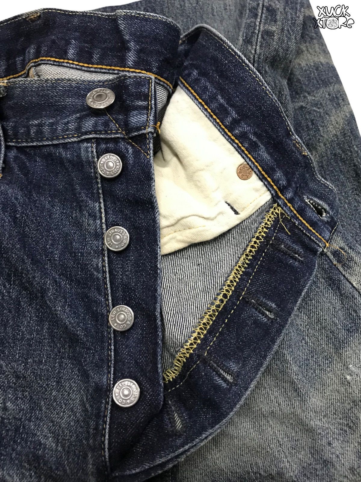 Levi's Vintage Clothing Vintage LEVIS 501 XX BIG E Selvedge 30 Size US 30 / EU 46 - 11 Thumbnail